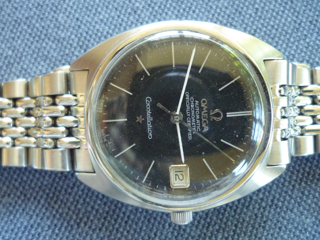 Omega Constellation Black Dial
