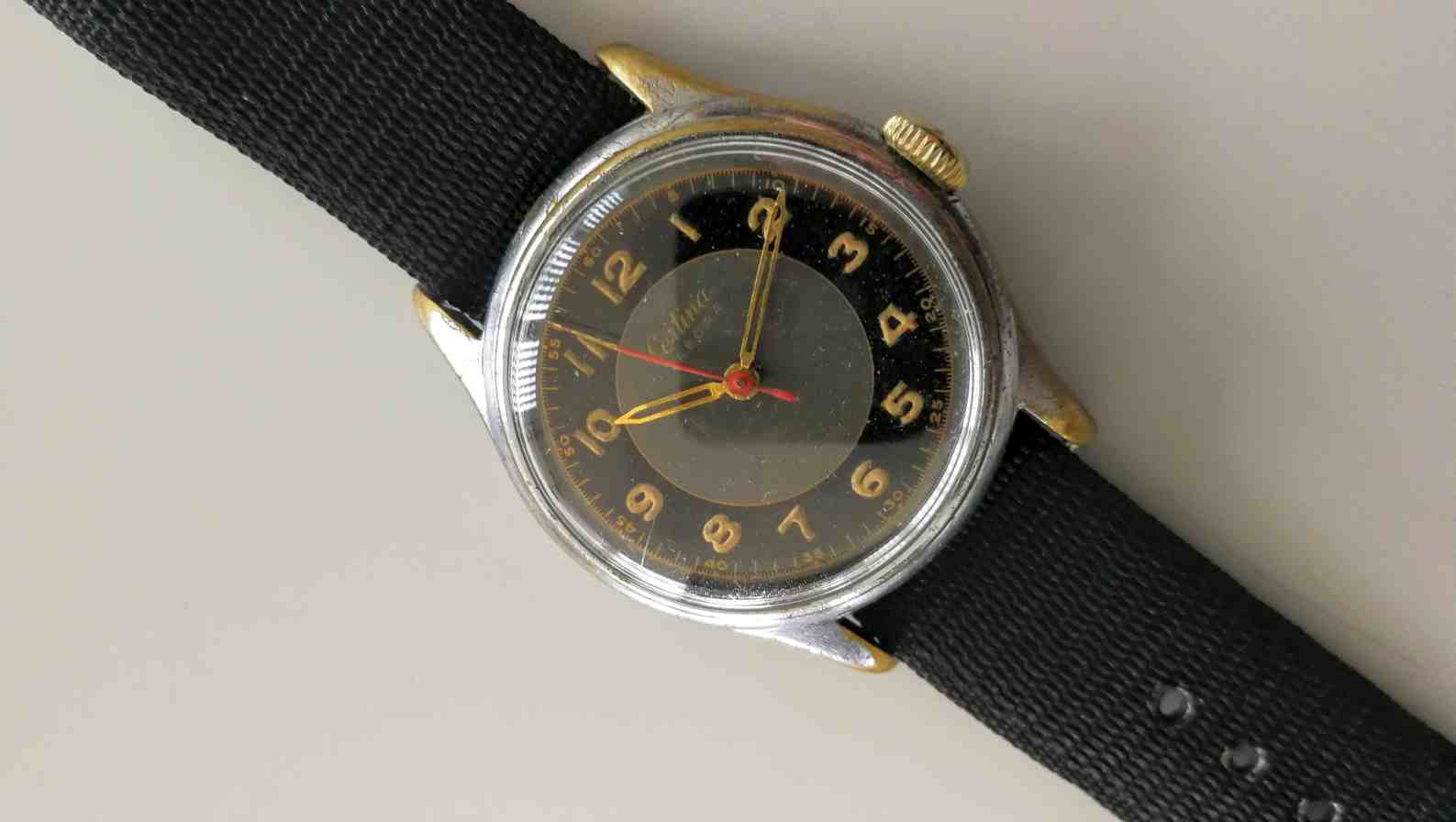 Certina Manual Arabic Numerals