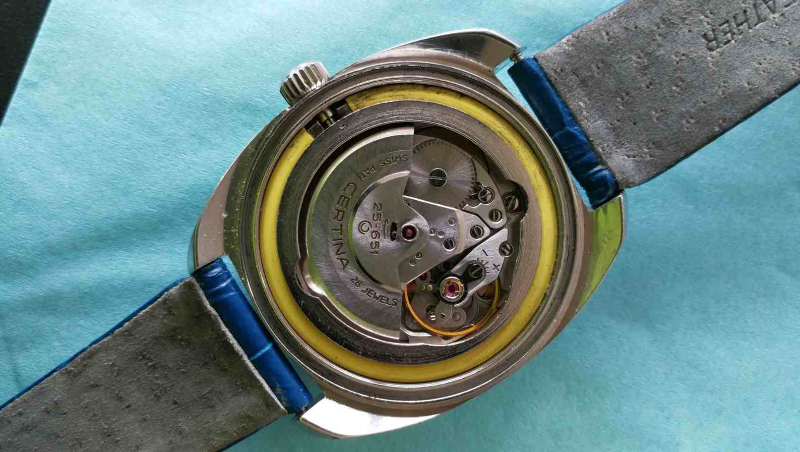 Certina DS Blue Dial