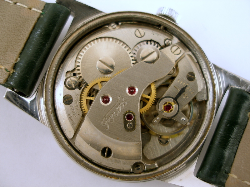 Fortis Green Dial SS