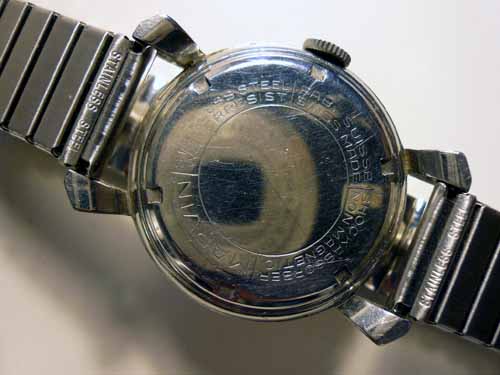 Marvin Hermetic Black Dial